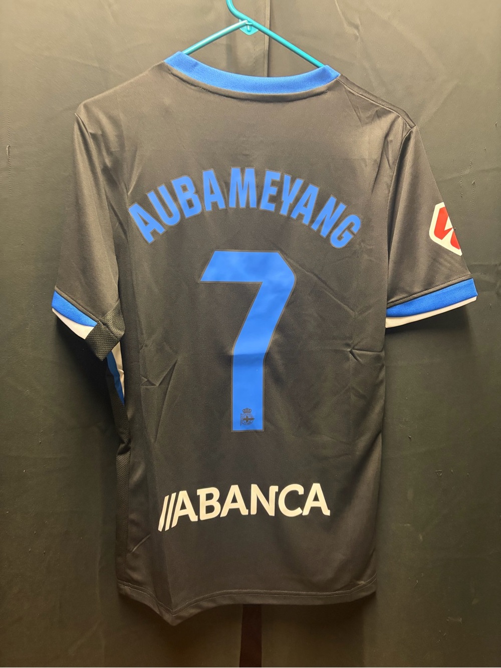 Pierre Aubameyang Deportivo La Coruña 26/27 Away Jersey Size Large
